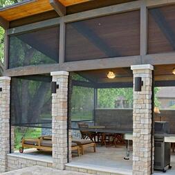 Exterior Motorized Shades & Insect Screens Shreveport Bossier